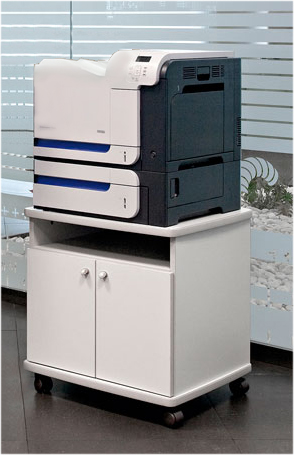 PEM1 - Mueble para impresoras medianas y grandes (impresoras de más de 35cm  de ancho). Dimensiones 60x47,5x80cm. Puedes pagarlo contra entrega.  Aprovecha el descuento de Lanzamiento. 